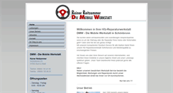 Desktop Screenshot of dmw-die-mobile-werkstatt.de